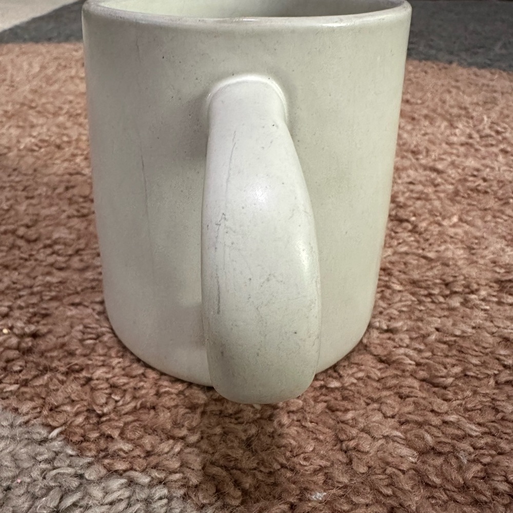 Hearth & Hand by Joanna Gaines White Stoneware Ceramic Mug JOY - Picture 4 of 6